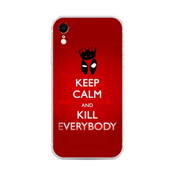 Silicone Case Kill Everyone for iPhone XR (10R)