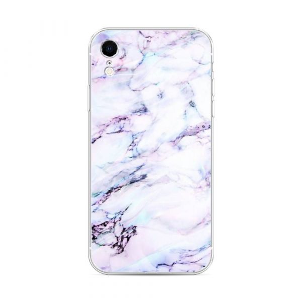Rainbow Marble Silicone Case for iPhone XR (10R)