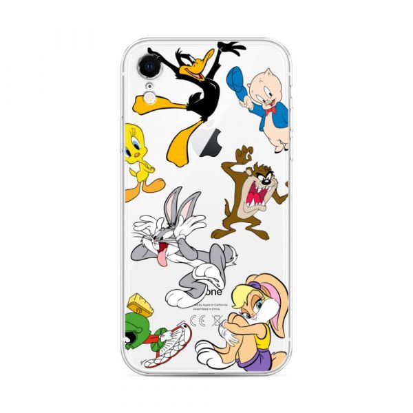 Silicone Case Funny Stories Background for iPhone XR (10R)